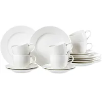Ritzenhoff & Breker Saphir Kaffeeservice 18-tlg. weiß