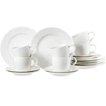 Ritzenhoff & Breker Saphir Kaffeeservice 18-tlg. weiß