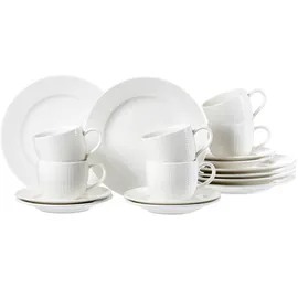Ritzenhoff & Breker Saphir Kaffeeservice 18-tlg. weiß