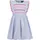 blue seven Sommerkleid BLUE SEVEN "Blue Seven Kleid", Mädchen, Gr. 110, blau (5100, mittelblau), 100% Baumwolle, normal, Rundhals, Kleider Sommerkleid