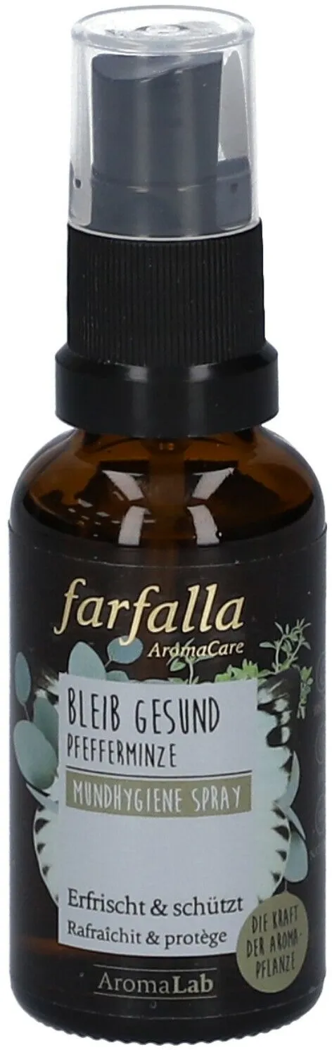 farfalla Bleib Gesund Pfefferminze Mundhygiene Spray