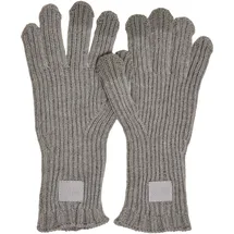 URBAN CLASSICS Knitted Wool Mix Smart Gloves Grau S/M