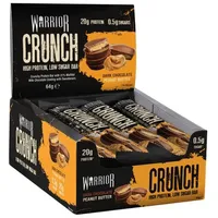 Warrior Sports Nutrition Warrior Crunch Protein Bar - 12 Riegel a 64 g Riegel