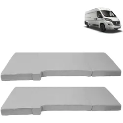2x Klappmatratze Fahrerkabine VM7 passend für Ducato, Jumper, Boxer Klappmatratze Schlafauflage