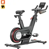 adidas Performance Speedbike C-1 (Packung, Bluetooth), 110 kg max. Benutzergewicht, Fahrrad, 32 Widerstandsstufen rot|schwarz