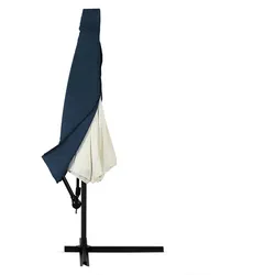 Abdeckung Ampelschirm Sonnenschirm Blau 3,5m