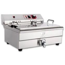 Beeketal Gastronomie Friteuse Fritteuse 400 V BWF-200P