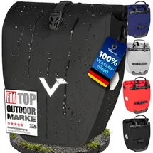Valkental ValkBasic Fahrrad-Gepäckträgertasche 20 L schwarz