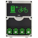 Doktorvolt Fahrradladestation für E-bikes 12 Module 4x230V Stromverteiler Doktorvolt 2137