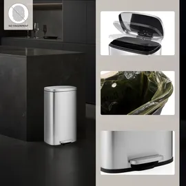 HJH Office Clean 30 l Silber