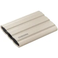 Samsung SSD Portable T7 Shield 1TB Beige Retail (N) (1 TB), Externe SSD, Beige