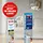 Tesa Fliegengitter Insect Stop Clip On 120 x 240 cm Anthrazit