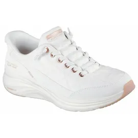 SKECHERS Contour Foam Golden Hour Damen Weiß/Roségold 37