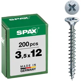 SPAX Universalschraube 3,5 x 12 mm 200 Stück
