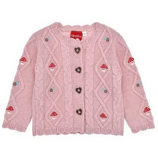 BONDI Strickjacke Baby Mädchen Strickjacke 'Be nature' 86960, Candy rosa 80