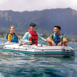 Intex Schlauchboot-Set Mariner 4 inkl. Außenbordmotor | Befestigung