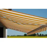 Mendler Kassetten-Markise T123 450 cm gelb