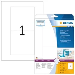 HERMA CD-Einleger 5033 weiß