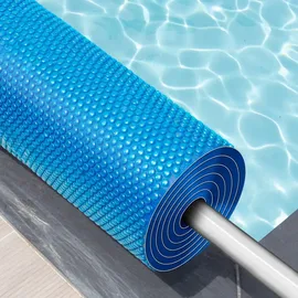 Tectake Poolabdeckung blau 300 cm