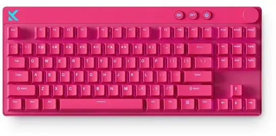 Mix 87 Mount Tai Magnetic Hall Effect - Gaming Tastaturen - ohne Numpad - Englisch (US) - Rot