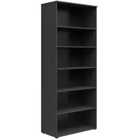 mömax Bücherregal 80 x 40 x 195 cm Graphit