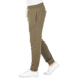Riverso Jogginghose Herren Baumwolle lang RIVVito Grün Tunnelzug S