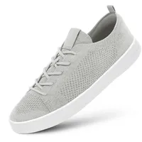 GIESSWEIN Wool Sneaker Men - Platform Herren Schuhe, Low-Top Halbschuhe, Freizeit Sneakers aus Merino Wool 3D Stretch, Superleichte Schnürer - 44 EU