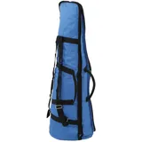 Posaune Gig Bag, weiches Oxford Tuch 87cm Länge Haltbare schützende Posaunen Taschen Tragbar für Tenorposaune(Blau)