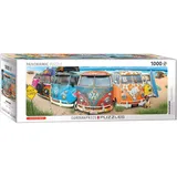Eurographics 6010-5442 - VW Bus - BulliNation, Panorama Puzzle - 1000 Teile