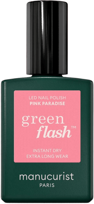 Green Flash Nail Polish Pink Paradise