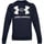 Under Armour Rival Fleece Big Logo Hoodie Herren 410 midnight navy/onyx white M