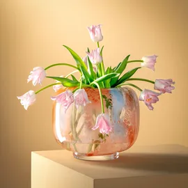 LEONARDO Dekovase Vase Cipria Orange Blau (21cm)