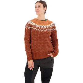 Fjällräven Övik Knit Sweater Autumn Leaf/Desert Brown L