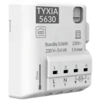 delta dore rademacher gmbh Funkempfänger Rollladensteuerung TYXIA 5630 Unterputz weiß