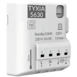 delta dore rademacher gmbh Funkempfänger Rollladensteuerung TYXIA 5630 Unterputz weiß