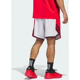 adidas Crazy Lite Basketballshorts Herren KB5410 - dash grey/pure ruby S/7"