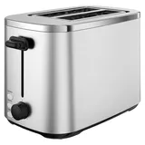 Master Pro MasterPRO Toaster mit eingebautem Brötchenaufsatz Schwarz/Edelstahl