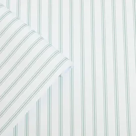 Laura Ashley Farnworth Stripe Vliestapete 53 cm 10 m 1 St Grün 34193