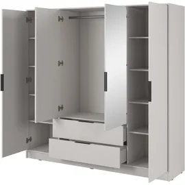 masseno Drehtürenschrank CATERINA 206 x 200 x 51 cm Gelb