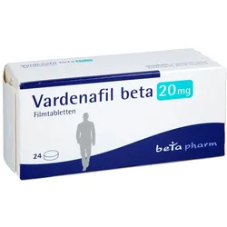 Vardenafil beta 20 mg Filmtabletten 24 St