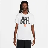 Nike T-Shirt Orange/Schwarz/Weiß XXL