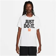 Nike T-Shirt Orange/Schwarz/Weiß XXL