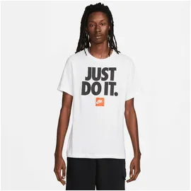 Nike T-Shirt Orange/Schwarz/Weiß XXL