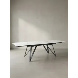 KADIMA DESIGN Esszimmertisch 180 x 76 x 90 cm weiß