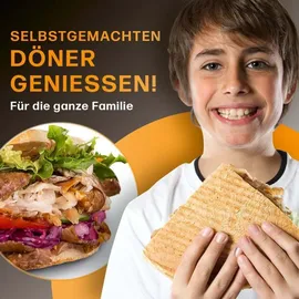 GOURMETmaxx Dönergrill 05914 schwarz