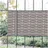 [en.casa] Sichtschutzfolie 35 m x 19 cm grau PVC