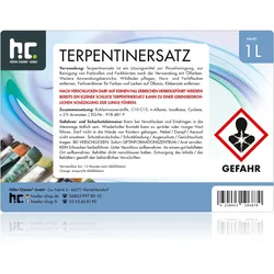 15x 1 L  Terpentin-Ersatz in Flaschen