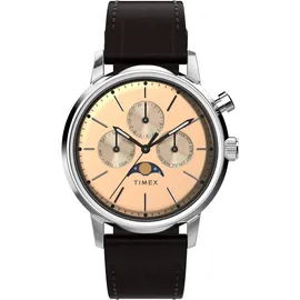 Timex Herren Multi Zifferblatt Armbanduhr Marlin Moonphase