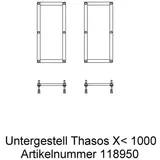 Hoesch Thasos Untergestell 118950