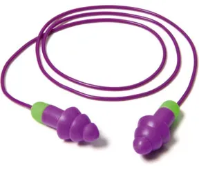 Moldex Wiederverwendbare Gehörschutzstöpsel Rockets Cord, ein Paar im PocketPak/Blister SNR 30 dB